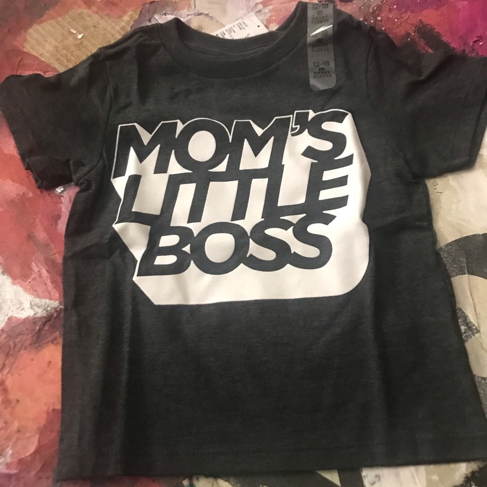 Childrens Place Gray Graphic Shirt